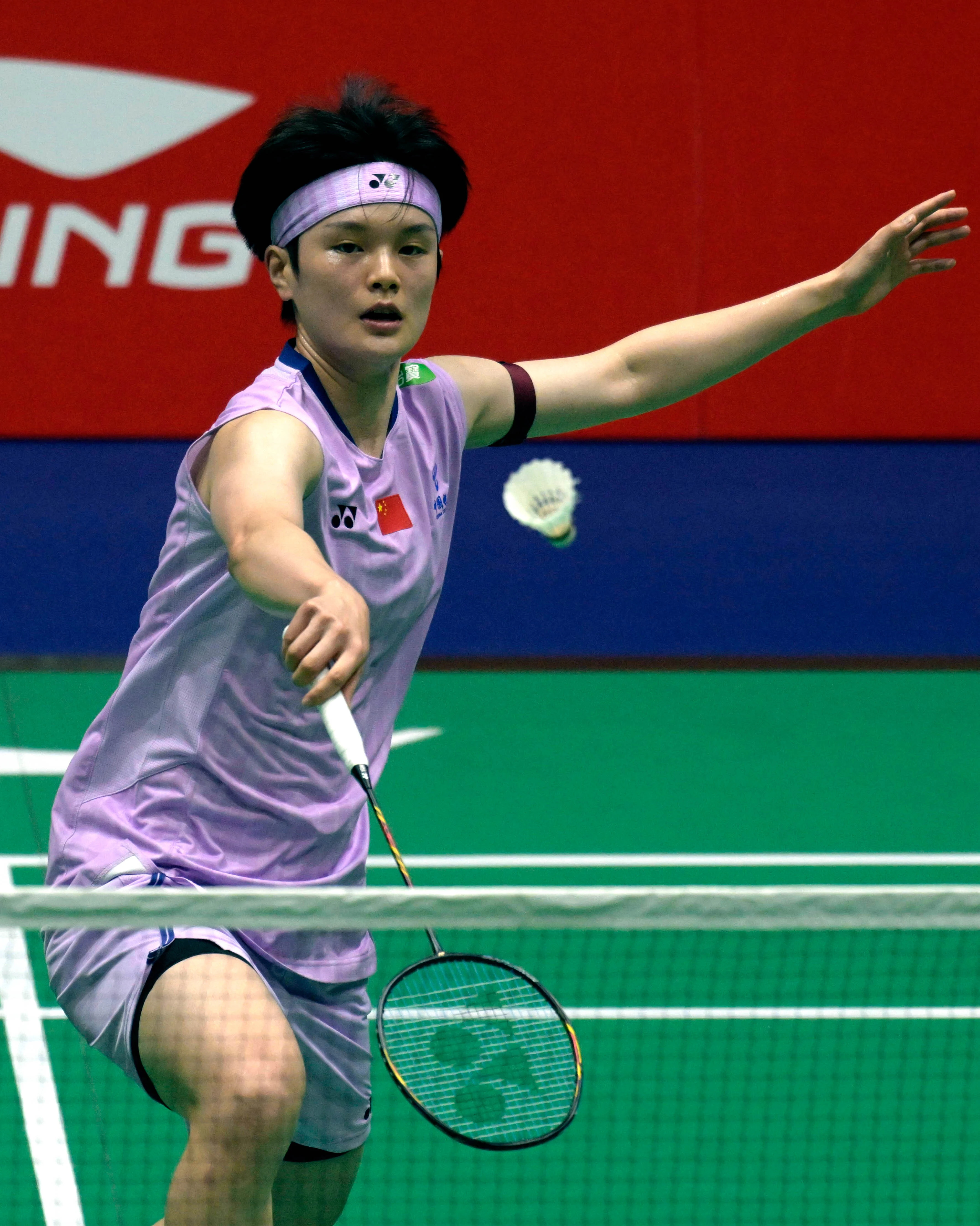 王祉怡🇨🇳 21-16、22-20 🇨🇦李文珊女单决赛：王祉怡🇨🇳 