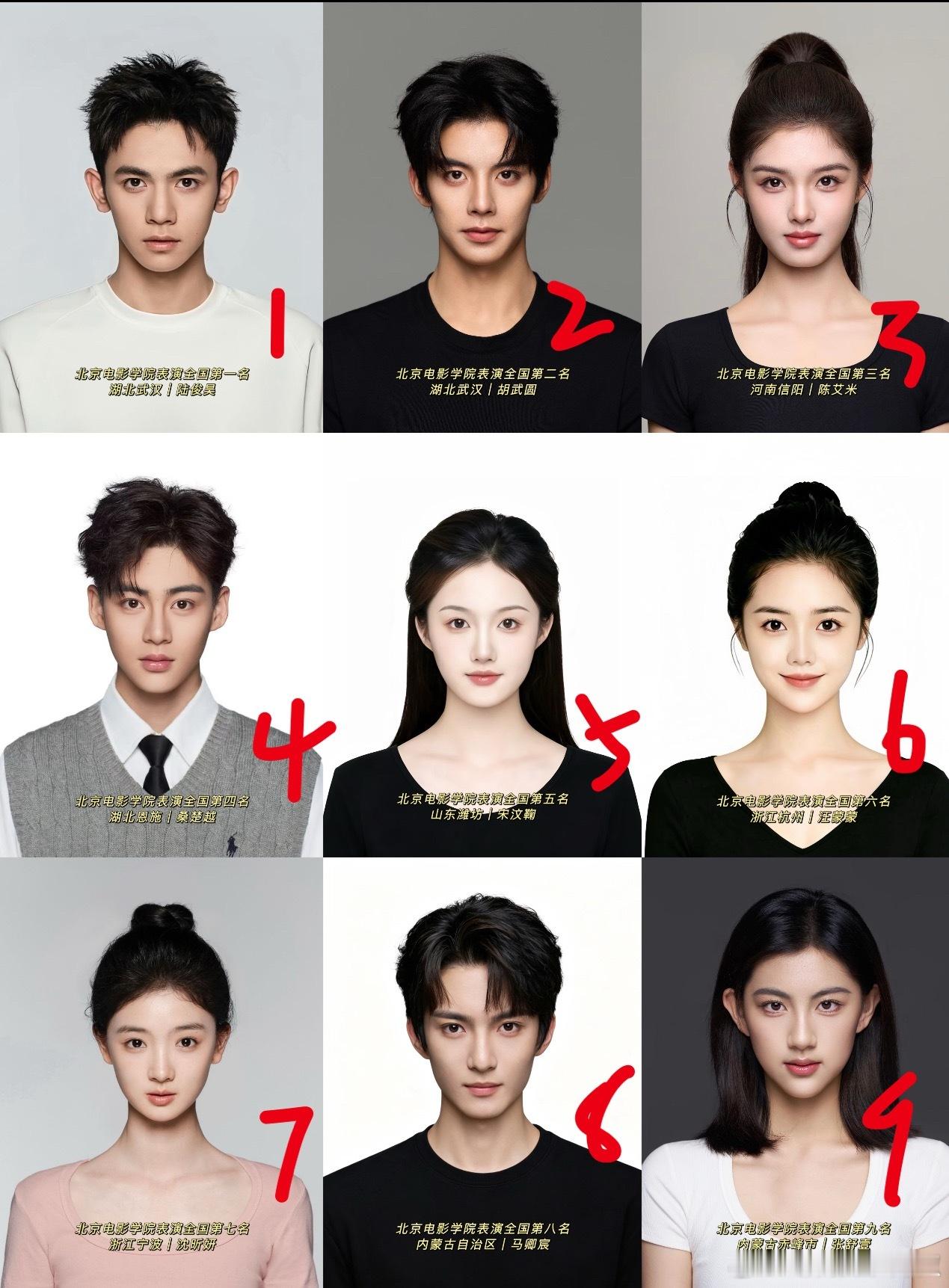 看看，哪个最有爆相？ 