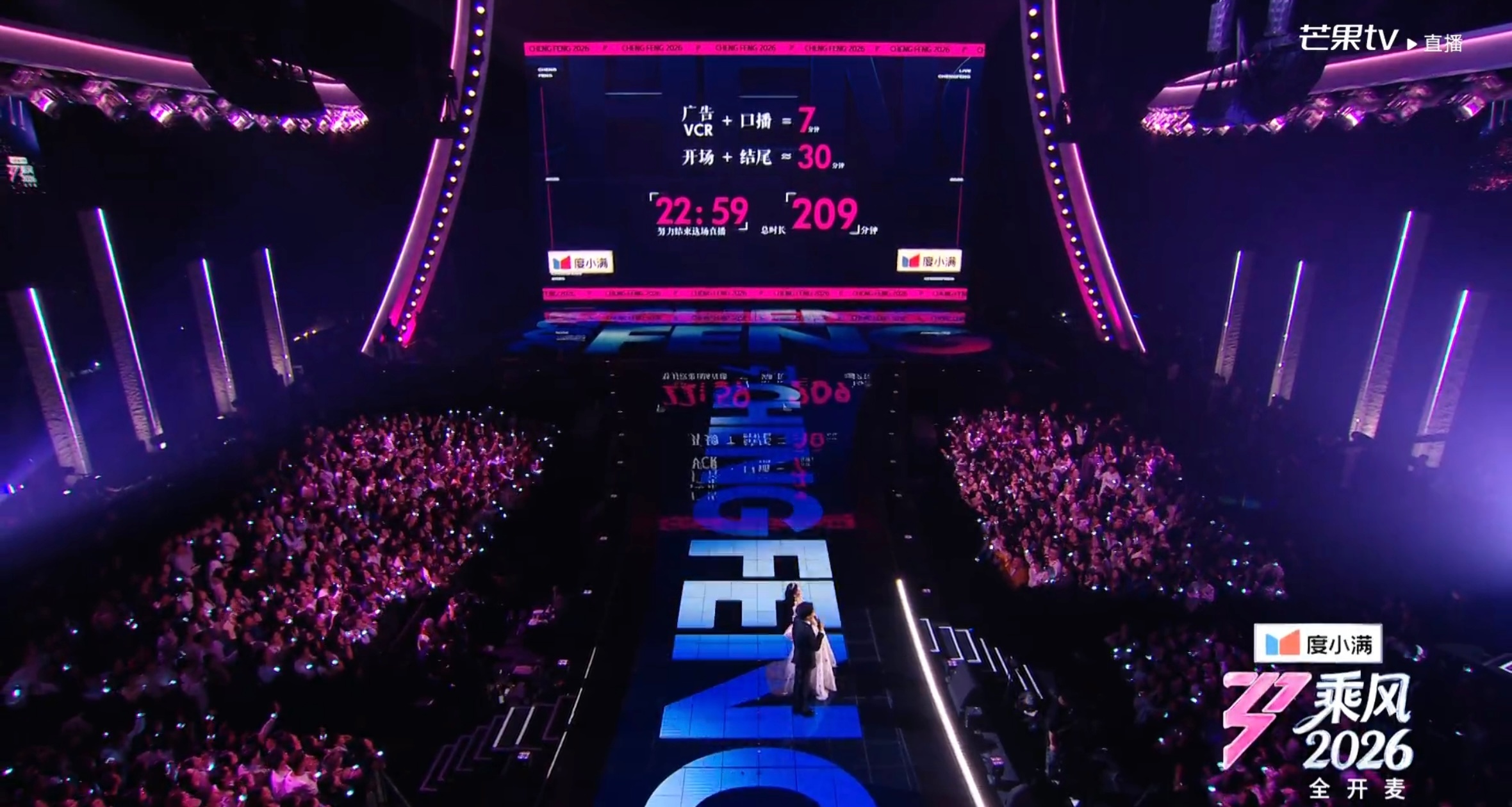乘风初舞台直播 初舞台209分钟 笑晕了，昨天墨迹挂了一晚上rs，今天上来就大屏