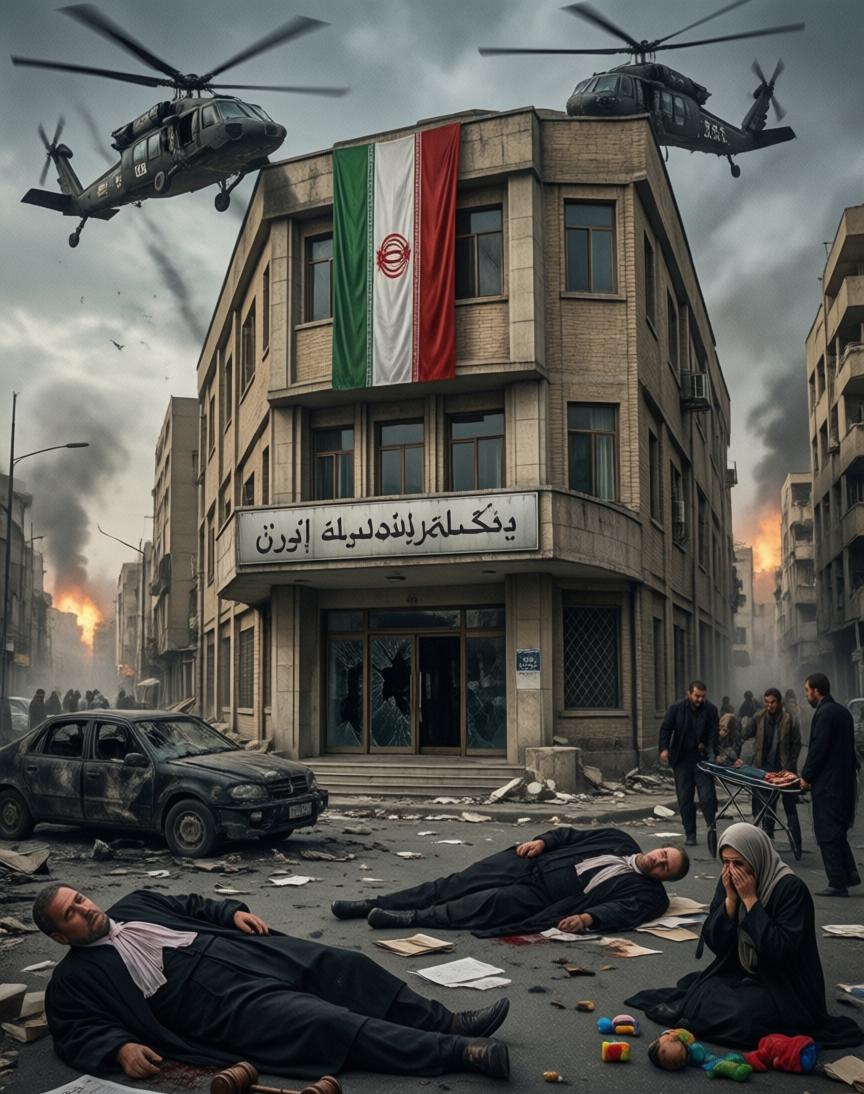 伊朗南部，法尔斯省，19号挨了空袭。目标是一个司法机构，不是军营，不是指挥部。