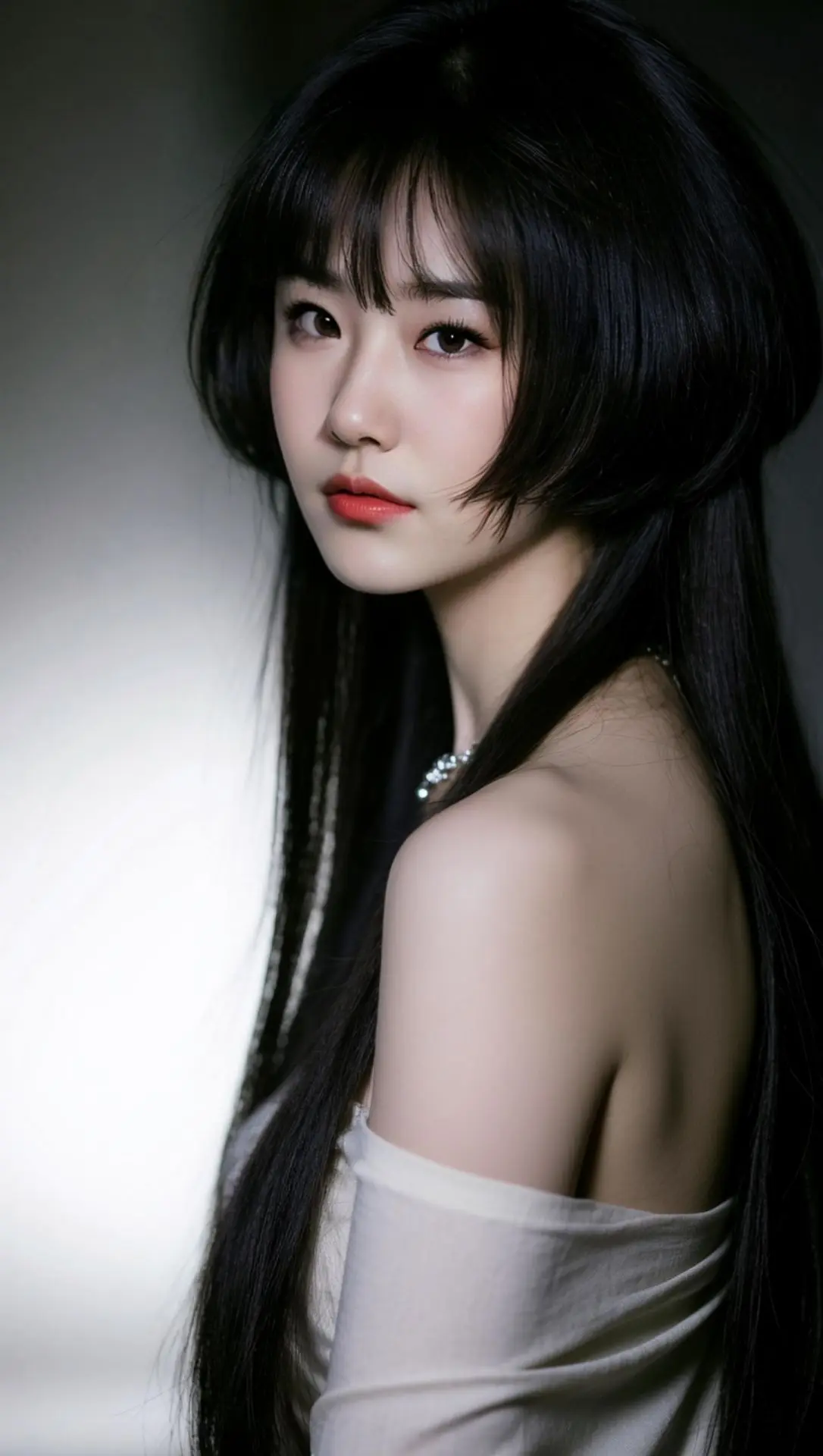 AI低饱和肖像 ai创作