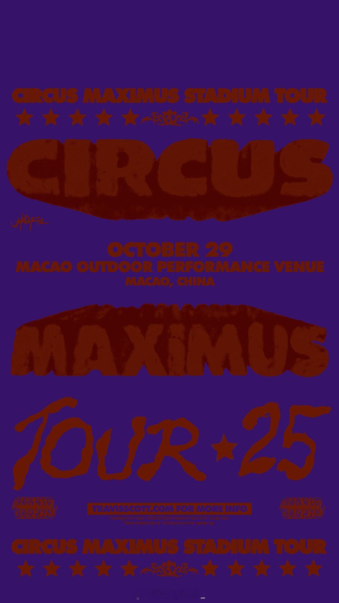来了来了！Travis Scott本人官宣来中国澳门演出！9月5号开票，10月2