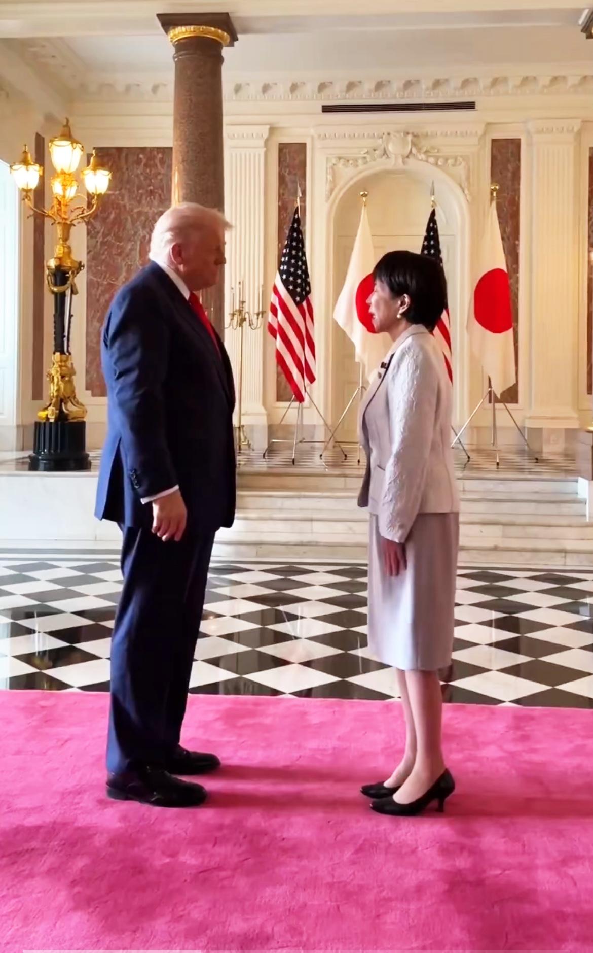 特朗普：我将尽我所能帮助日本！

特朗普在与高市早苗的会晤中承诺：我想让你知道，