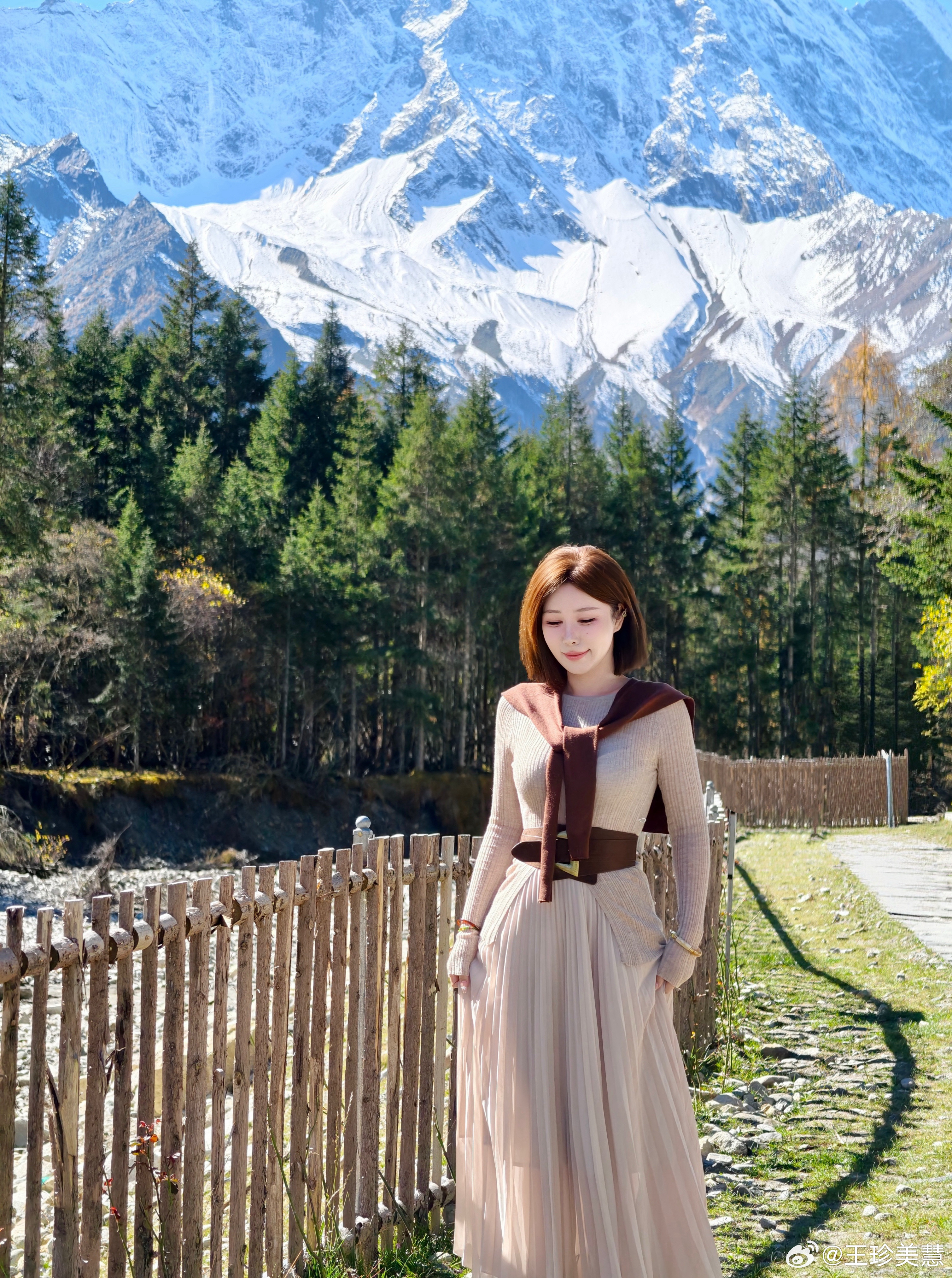 雪山会听到你的愿望🏔️  ​​​