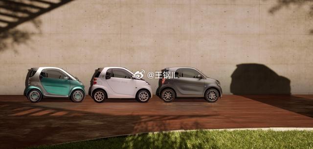 两门smart要回归？纯电双门双座，经典fortwo精神续作，小巧灵动、好开好停