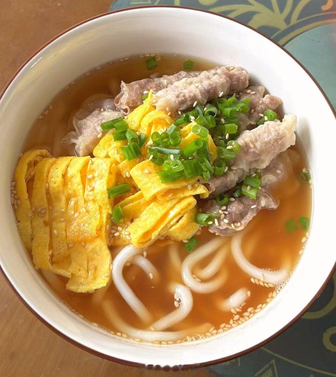 日式肥牛乌冬面，请宝贝们品鉴 ​​​