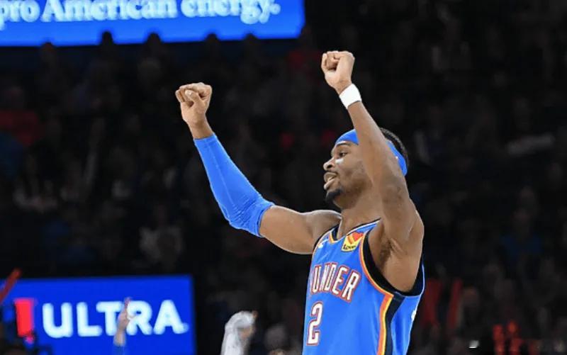 今天NBA常规赛雷霆主场对阵森林狼的比赛已经结束。全场战罢，雷霆以113-105