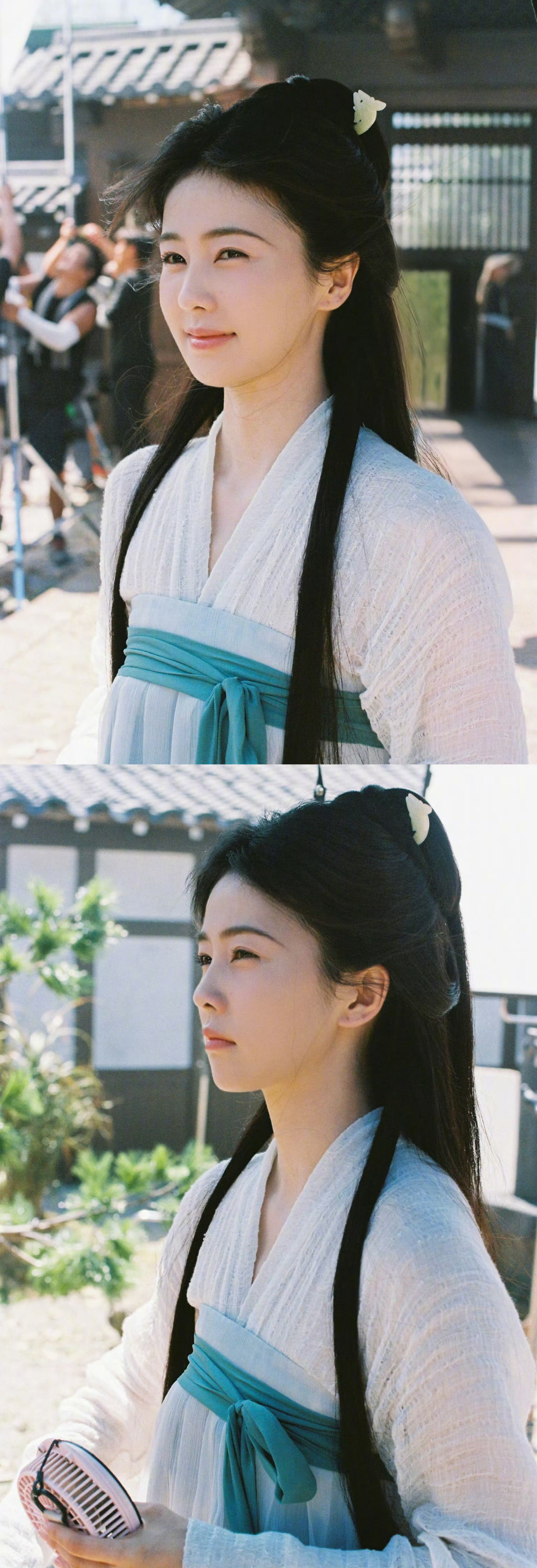 莫离 🍐 白鹿哭肿了🍐白鹿莫离 🩵🩵🩵宿命如锁，心火不熄。踏过荆棘得见