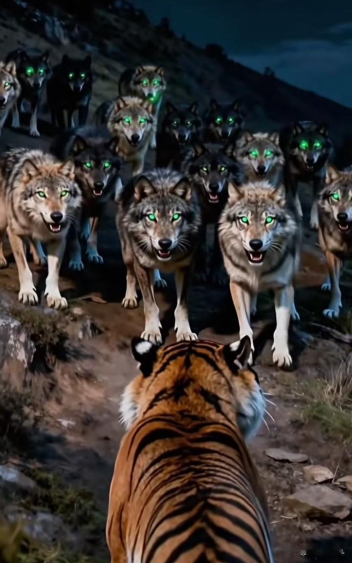 都说“再厉害的老虎，也害怕群狼”，可实际并非如此。东北虎作为现存最大的猫科动物，