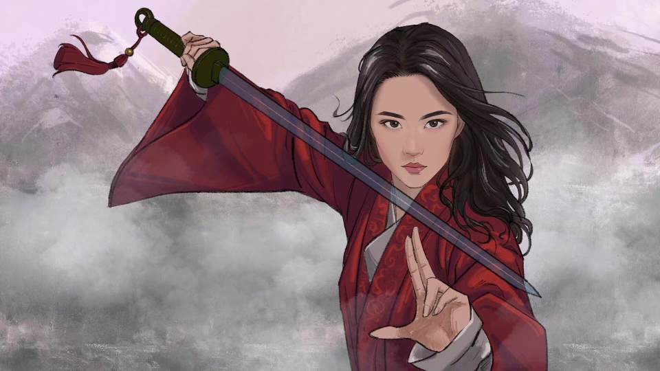 刘亦菲  那些年花木兰二创，part1（图源水印） 