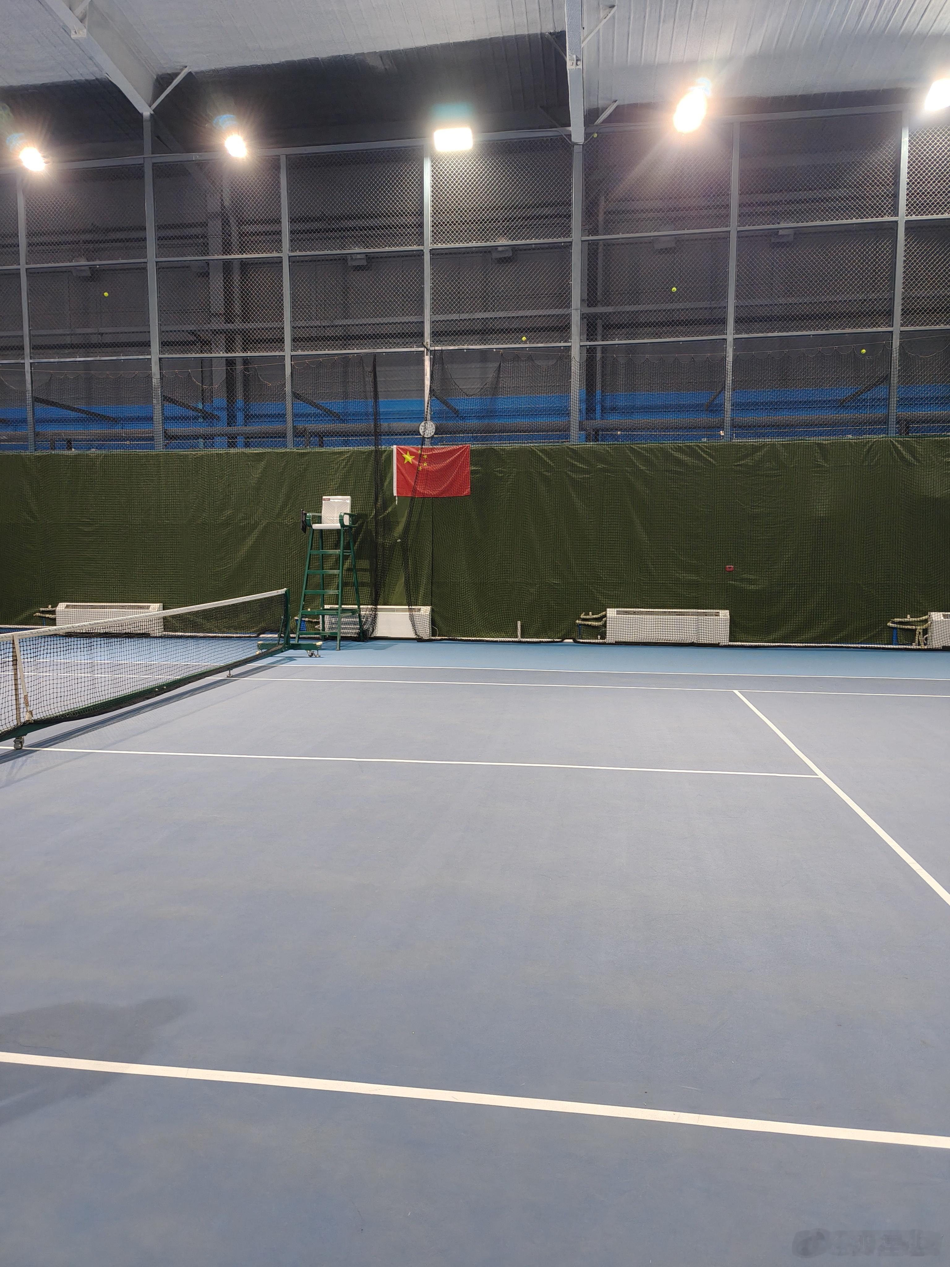 结束在六里桥球友网球馆的今日第二练，也比较养生。接下来将参加 群众组北京网球代表