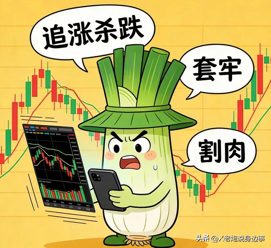 今天看来又有很多人被割了韭菜🩸
A股 股市心得 投资避雷
 
早盘冲高给希望，