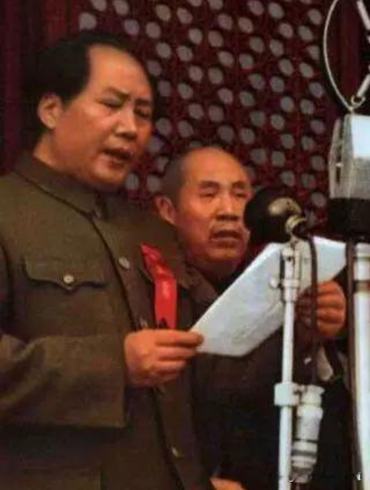 最震撼世界的一句话：
中国人民从此站起来了！

“中国人民从此站起来了”是毛泽东