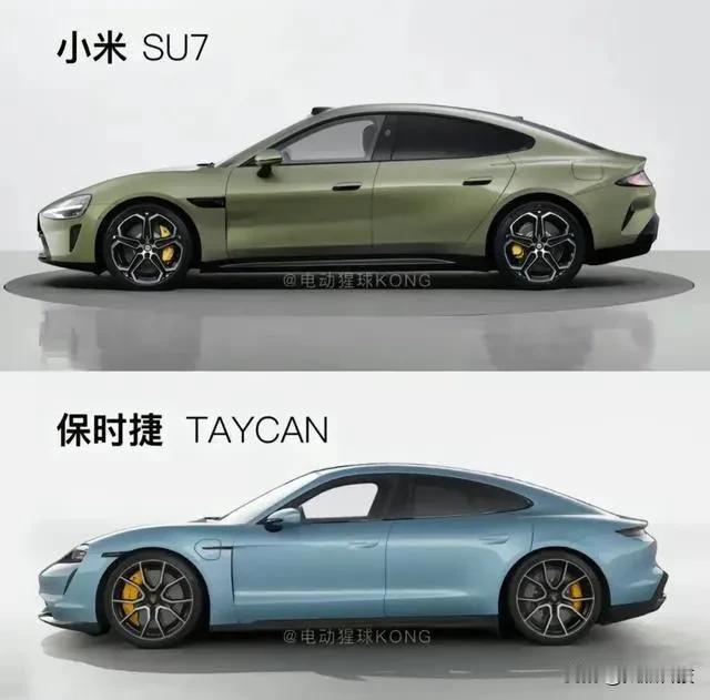 好的设计是心有灵犀的。#保时捷# #保时捷taycan# #小米su 7# #小