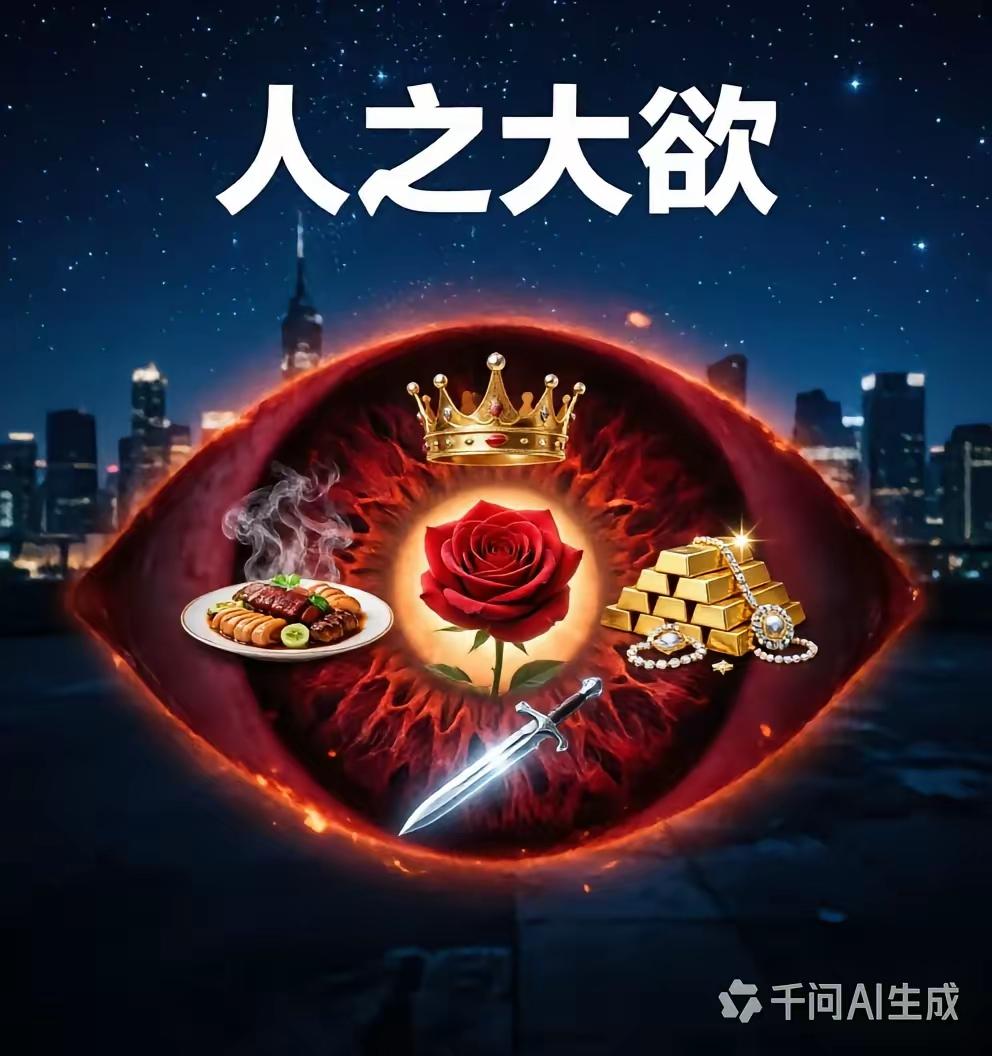 人这一生，逃不开五大欲念，欲望无罪，失控是祸。
 
一、性欲是根
管不住情欲，守