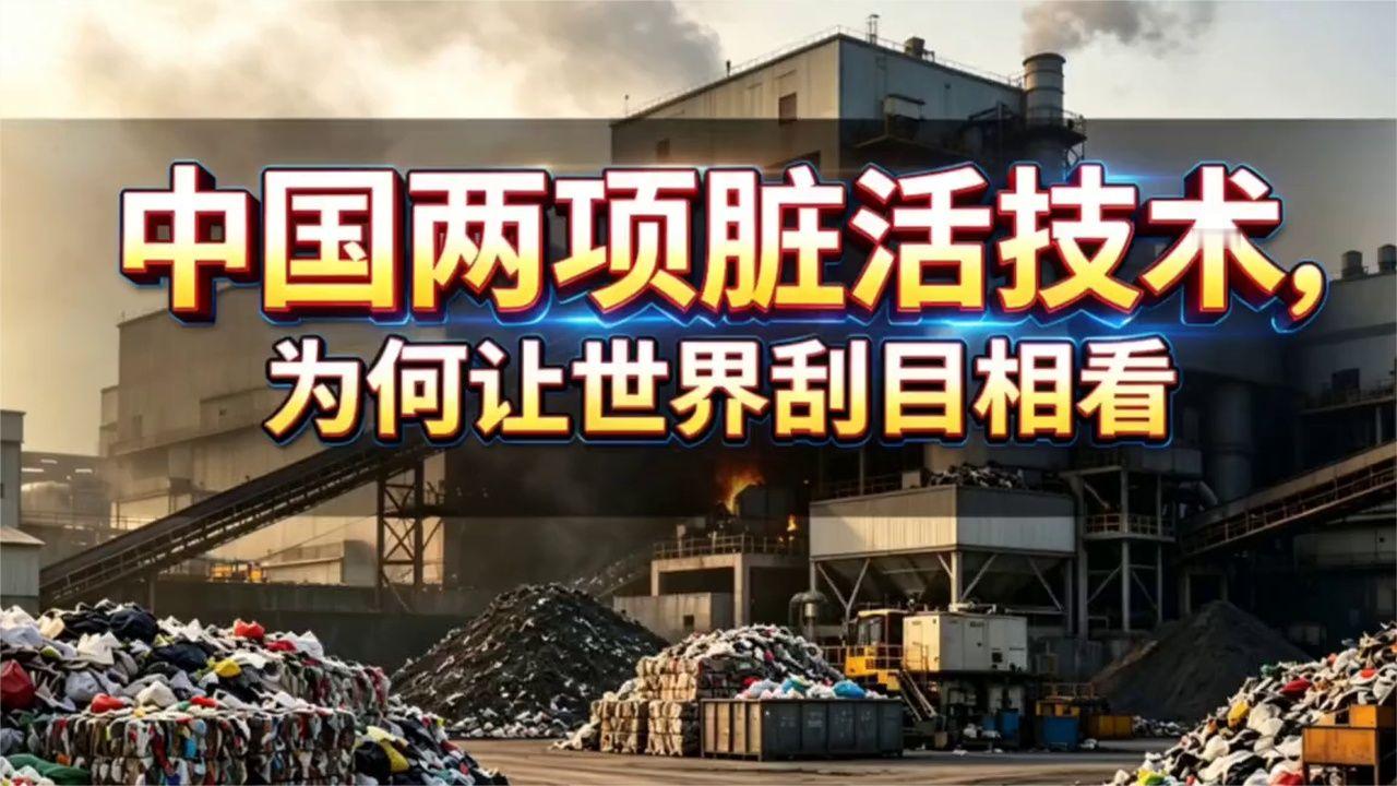揭秘中国创新垃圾处理技术，世界瞩目！