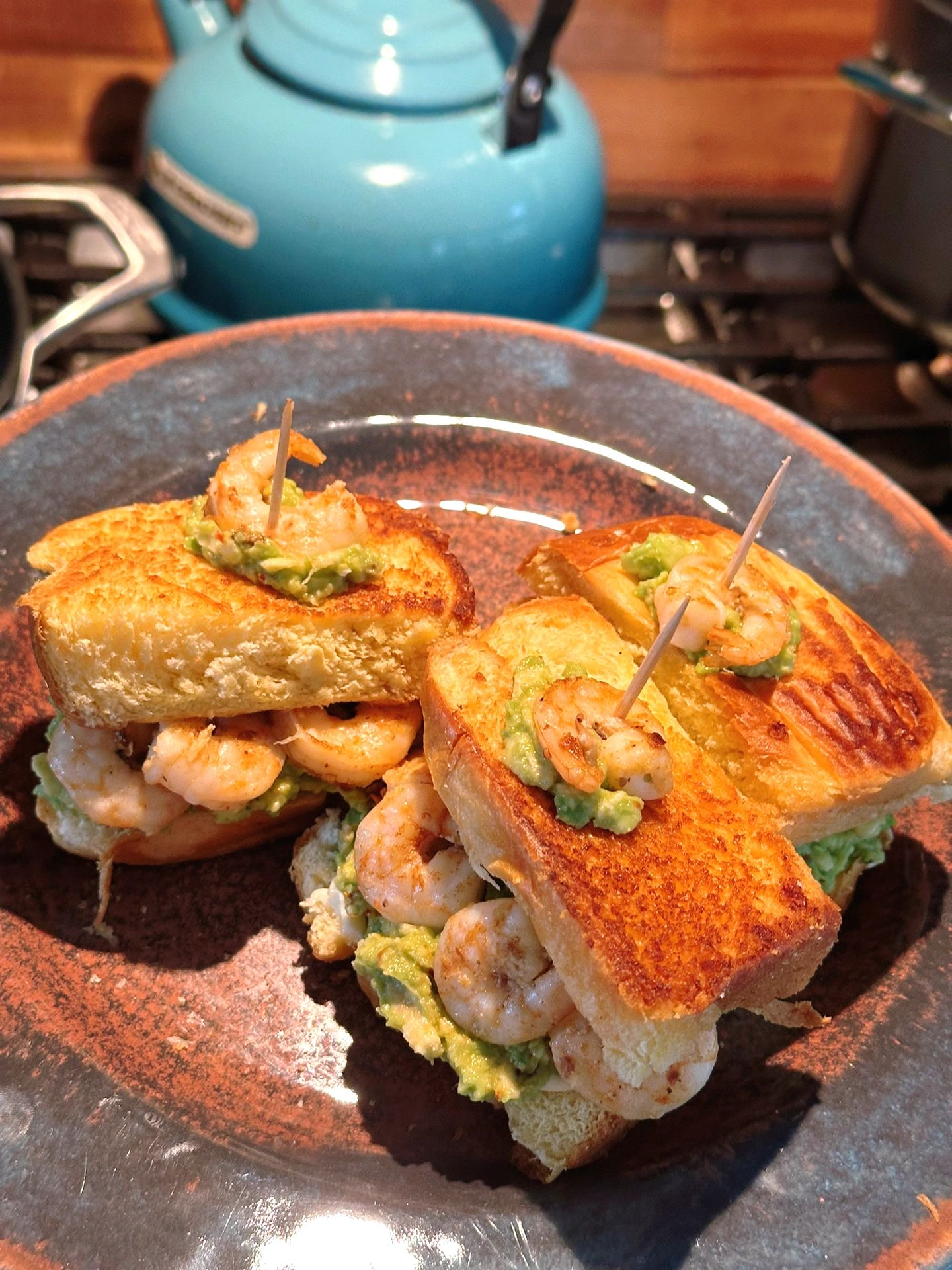 猴父子牛油果虾slider🍤不费力的讨喜小食🥑