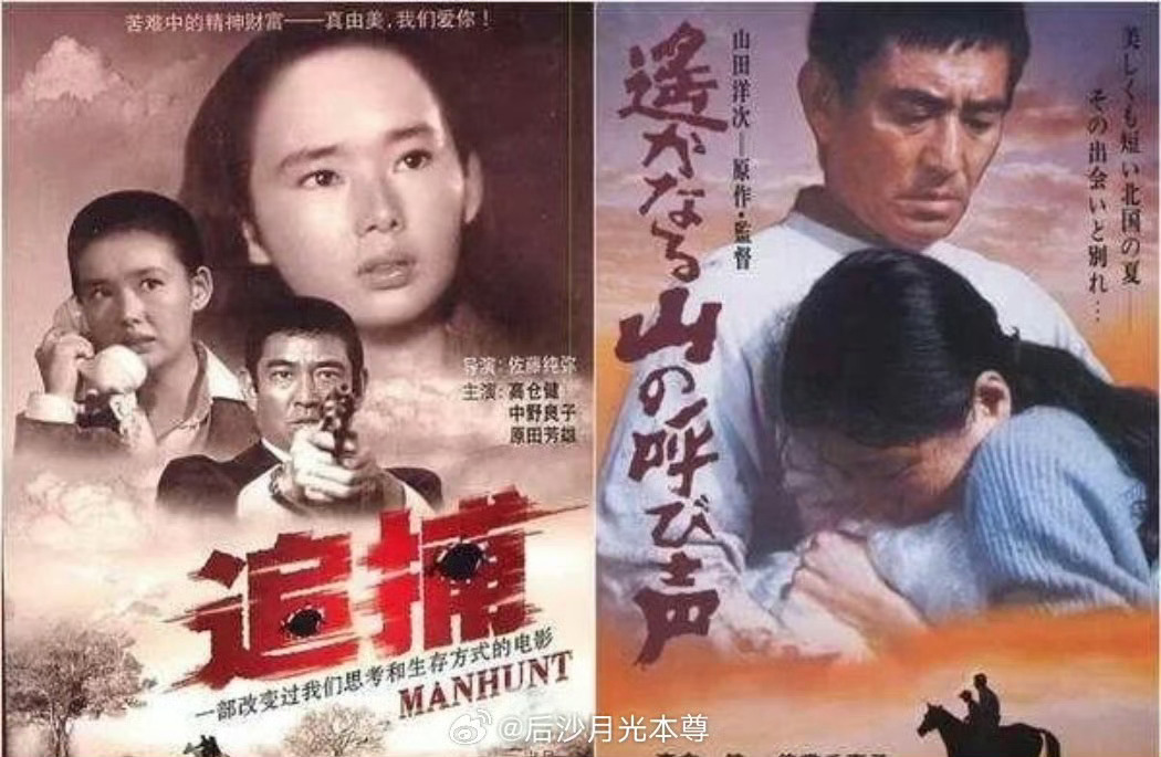 80年代是中日电影交流的巅峰期，《追捕》、《人证》、《远山的呼唤》、《望乡》…像