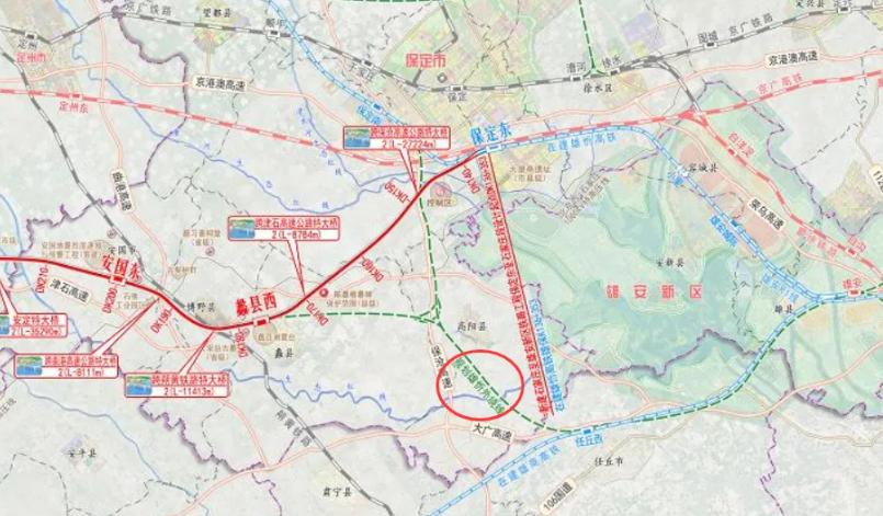 6月9日，京津冀城际铁路投资有限公司挂出了新建石雄铁路蠡县至任丘西段地质勘察监理
