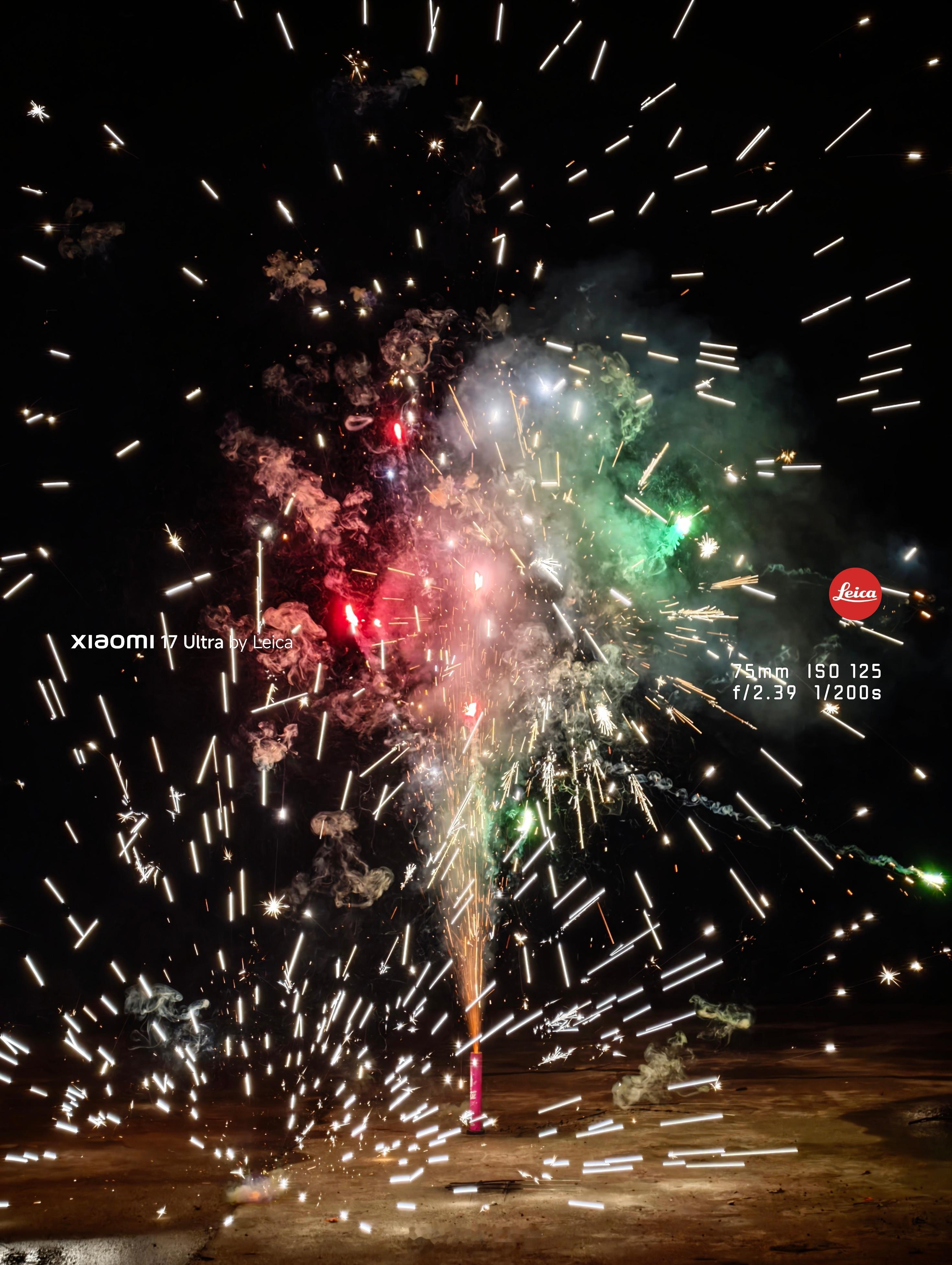 谁说大年初一不煮饭的，我们又是一大桌。下午挂灯笼，晚上放烟花，这才是过年嘛！ 