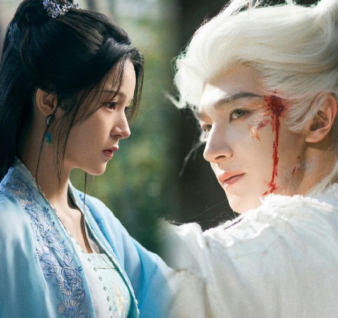 饶嘉迪夏之光人妖恋饶嘉迪夏之光新剧演情侣 饶嘉迪夏之光《月鳞绮纪》演情侣👫人妖