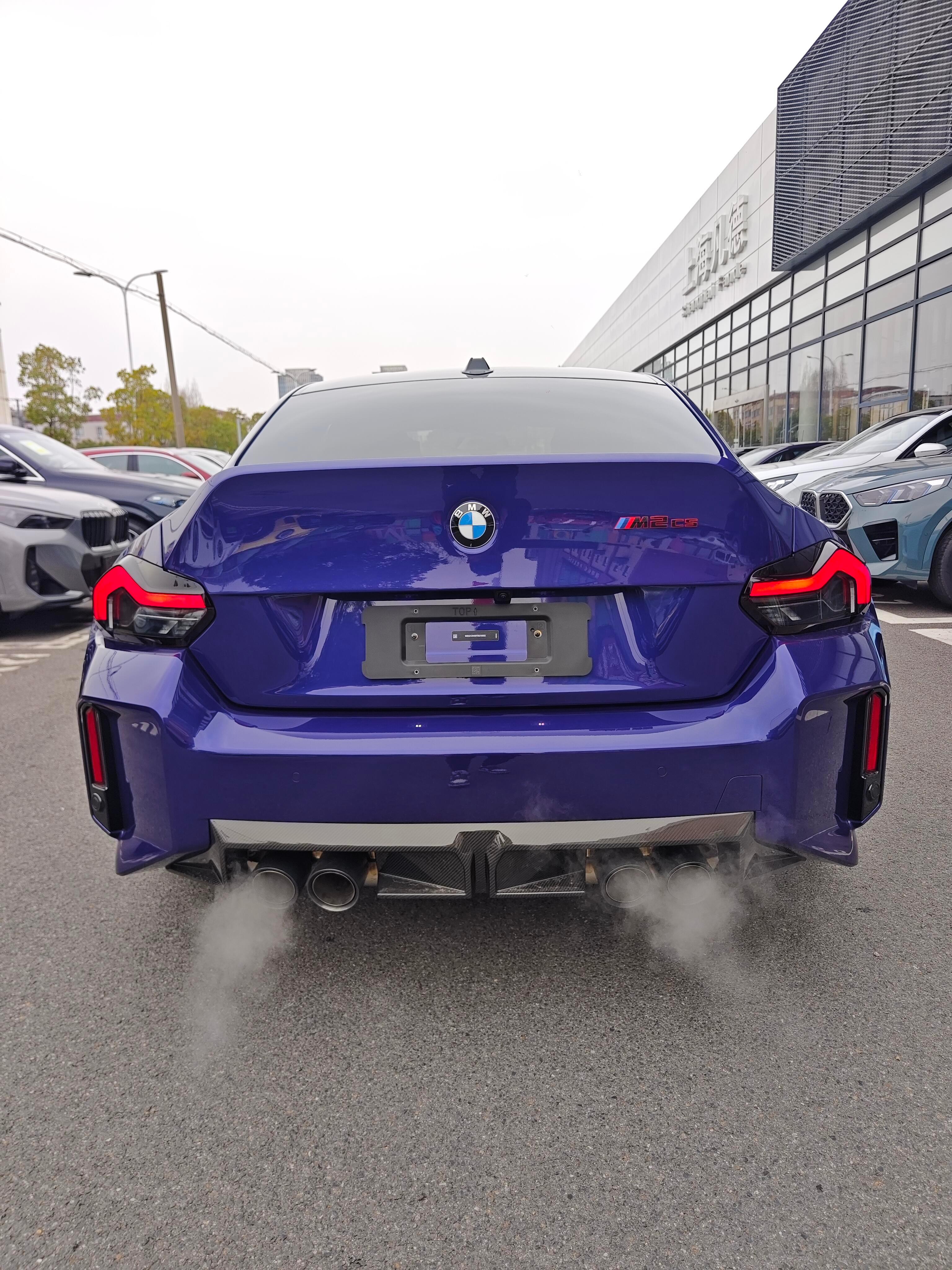 宝马M2CS   808000  天鹅绒蓝/黑2026 年1月生产，5月交付  