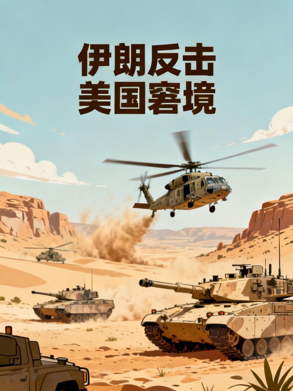 伊朗的反击令美国如鲠在喉。美国原本打算以战争施压，迫使伊朗接受谈判条件，然而伊朗
