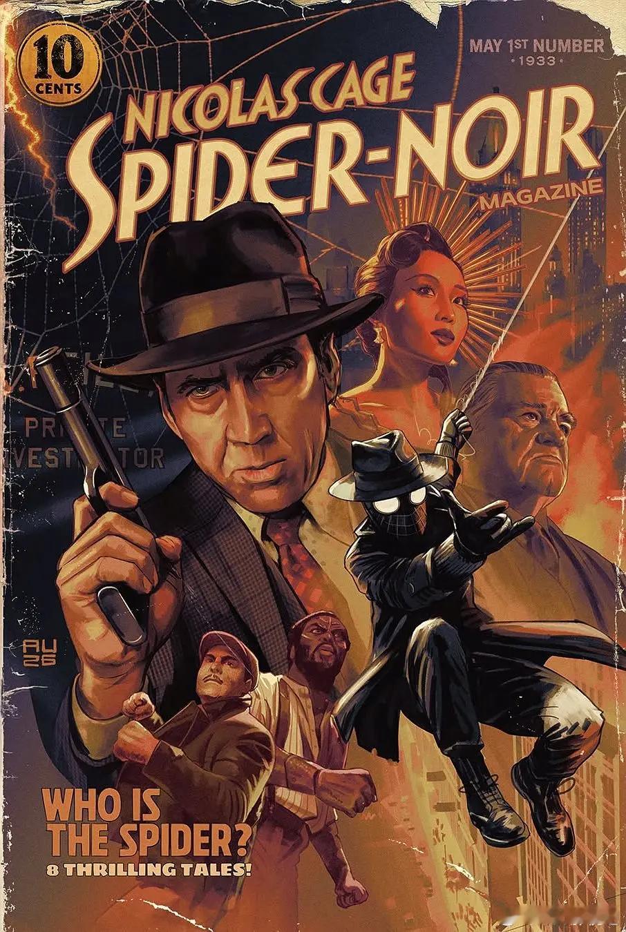 HD1080P中英精校字幕版！暗影蜘蛛侠 Spider-Noir (2026)简