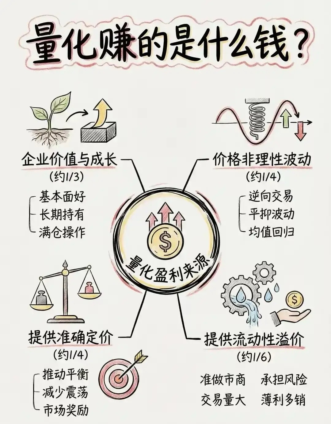 我们打不赢量化，其实是全方位的！        当前，多数人已经知道了在交易层面