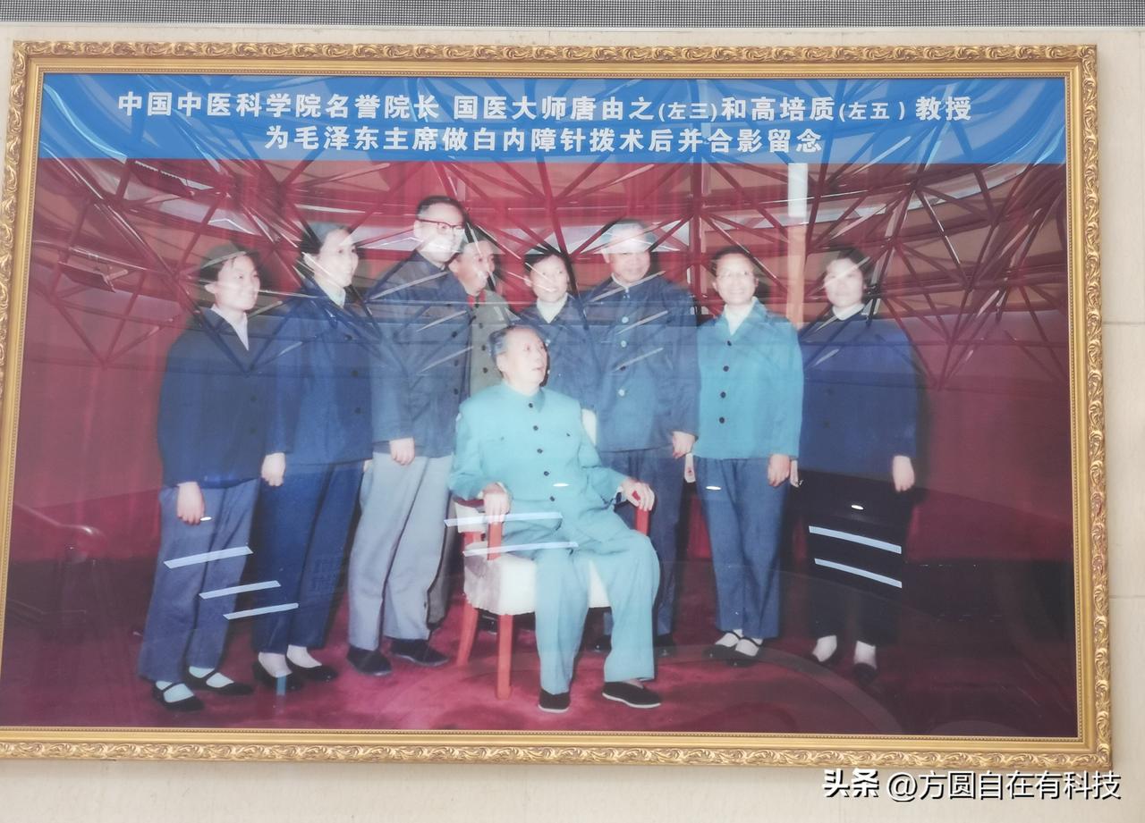 站在正厅墙上这张伟人合影前，我用AI查询眼科医院报告

我第一次走进中国中医科学