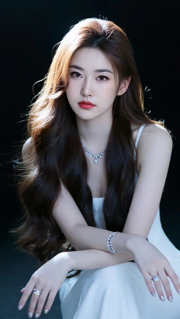 AI柔美妆写真 ai创作