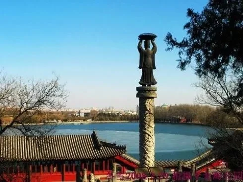 西汉铜仙人承露盘的传说
