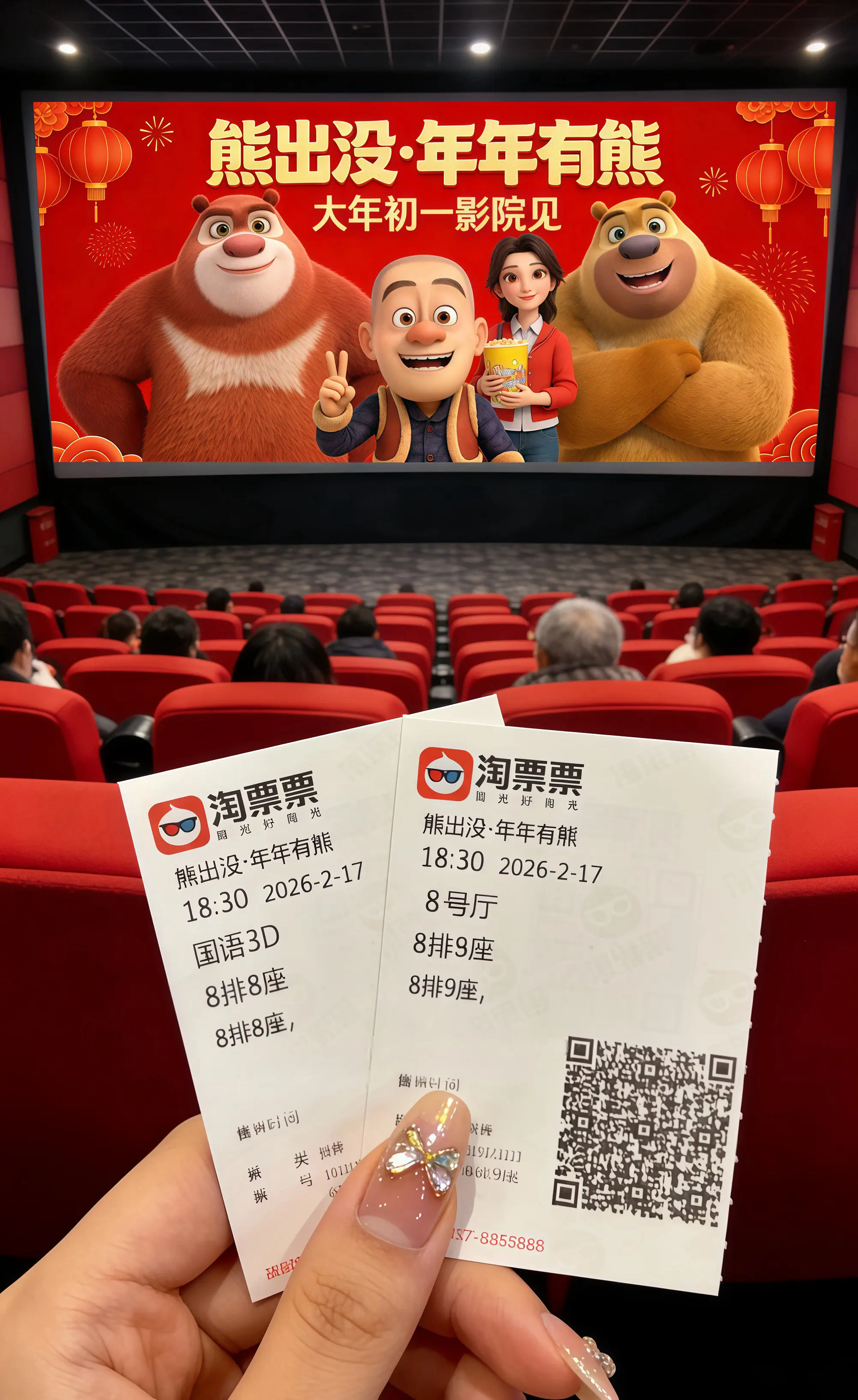 年年有熊电影票