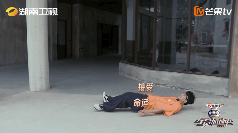 #苏醒成猎人打卡点##全员加速中名场面#醒哥多少有点演我人生态度了！跑不过就直接