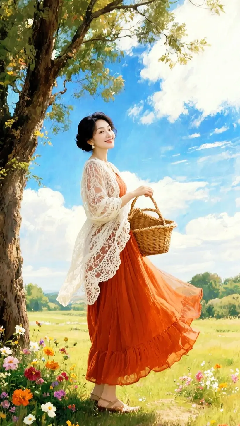 AI田园氛围感写真 ai创作 广告分成伙伴计划玩法达人