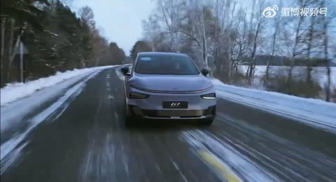 何小鹏零下20度冬测P7+和G7  黑河极寒测试的数据，零下 20℃，不是实验室