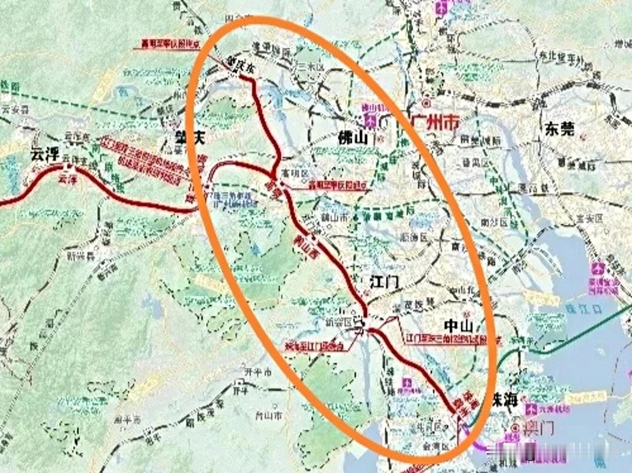 我想较个真：这条高铁线路到底该叫珠肇高铁还是肇珠高铁？眼下媒体口中常以珠肇高铁为