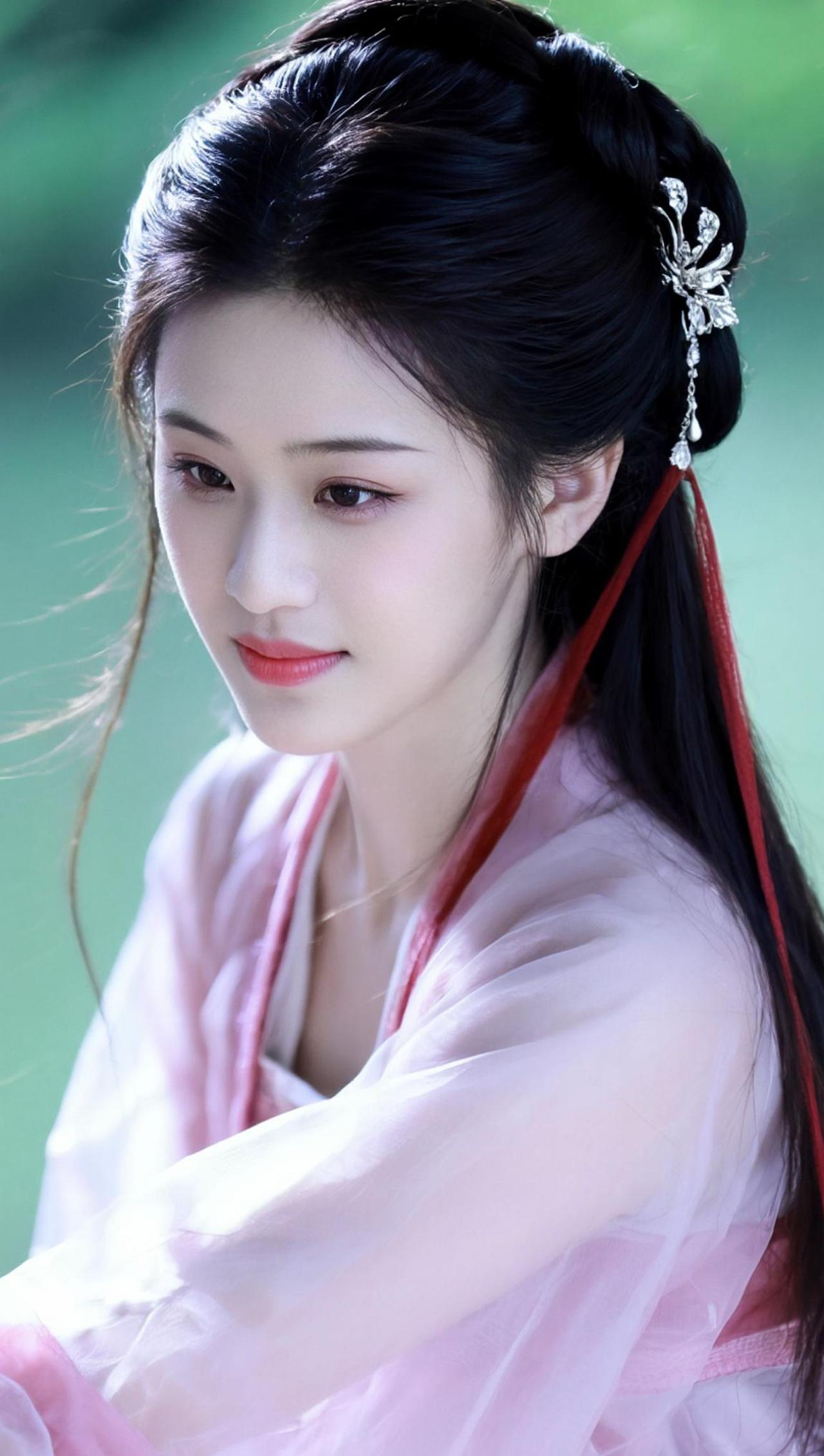 这汉服一上身，感觉我就是从古代穿越过来的，专门来拯救现代人审美的。别人穿越带金手