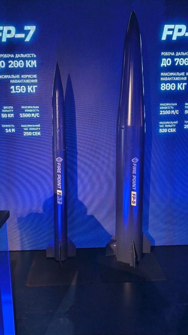 乌军FP7和FP9弹道导弹的模型FP7很象s300，而FP9当然比较象伊斯坎德。