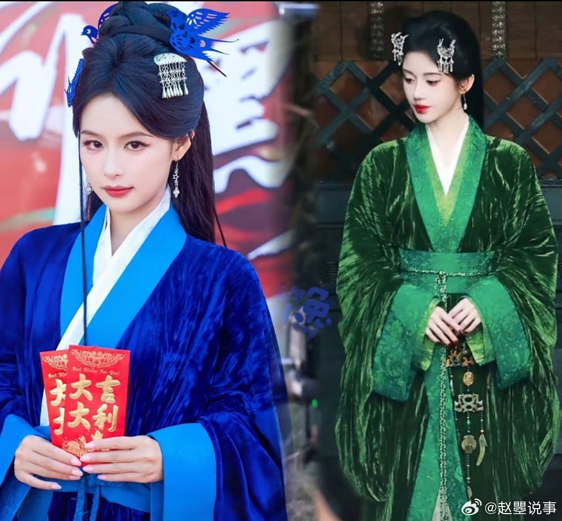 短剧女王余茵的新权谋古装剧《阿黛》开机啦！本想蹲一波全新设定，结果一瞅妆造细节，