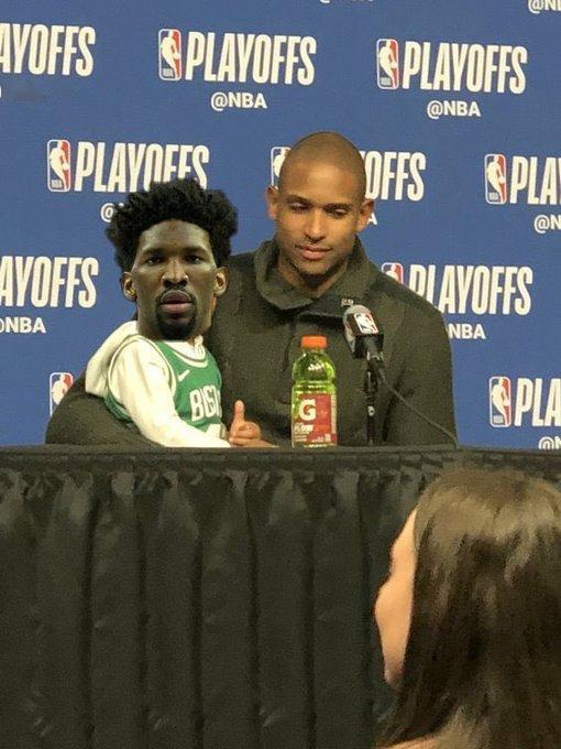 哎，又打76人，恩比德不打就4-0送走吧。可能我比较严格，就觉得如果对面都没恩比