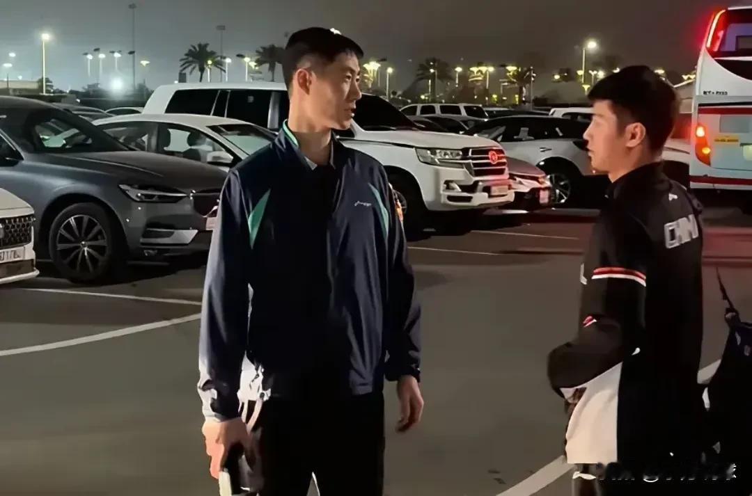 输给日本男乒小将筱冢大登，取得多哈世乒赛男单128强的成绩，国乒主席王励勤也单独