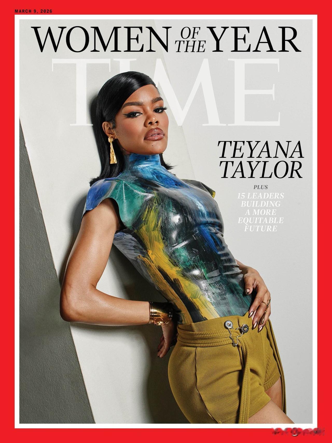 《时代》杂志最新封面：泰雅娜·泰勒 (Teyana Taylor) 20 年的奋