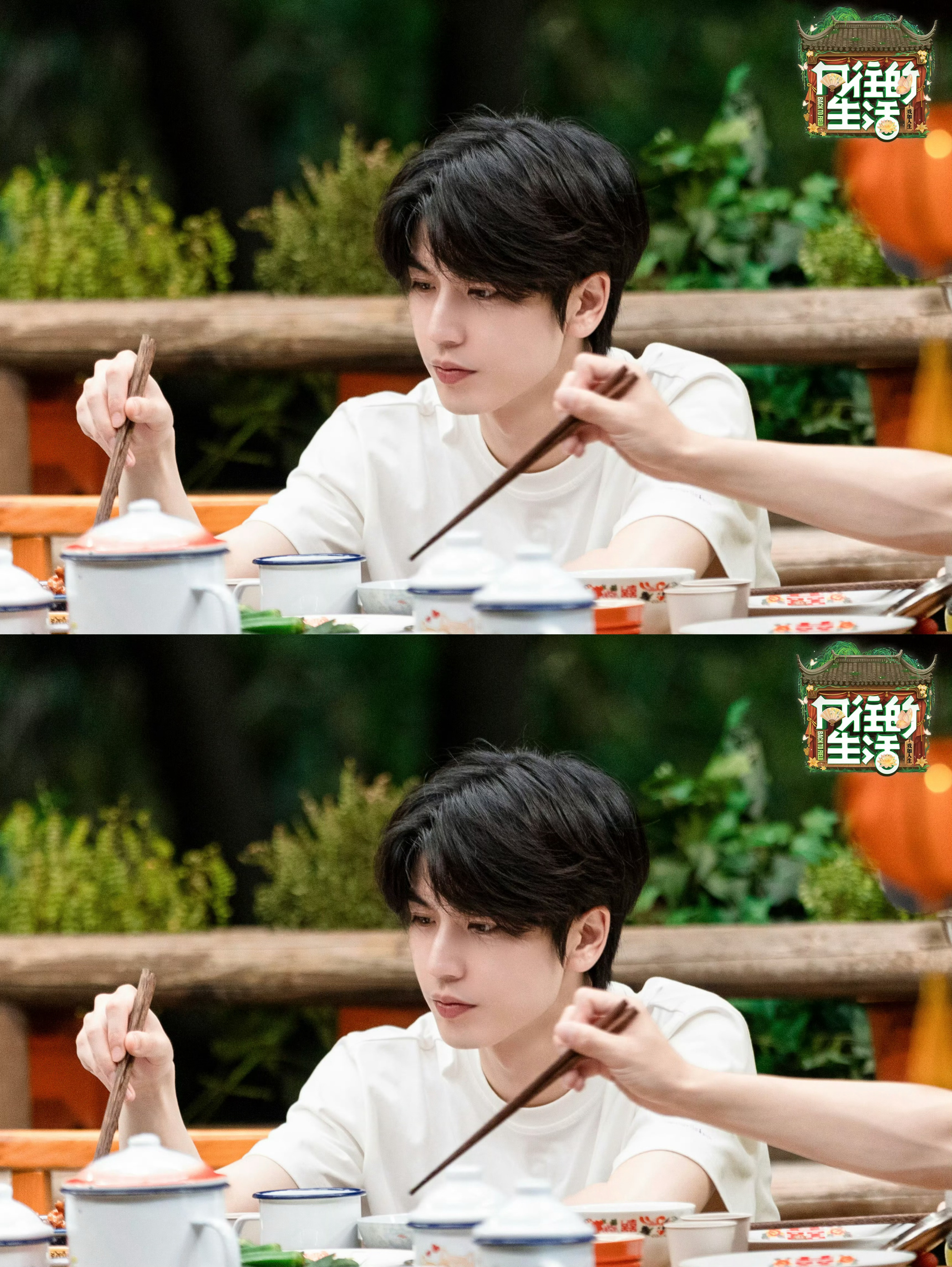 张凌赫向往的生活预告照 顺毛好帅气好松弛啊赫赫 期待今天中午节目播出