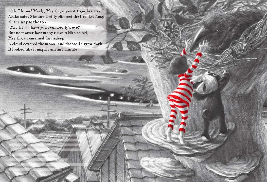 日本插画师Yoko Mori森洋子|泰迪的午夜冒险