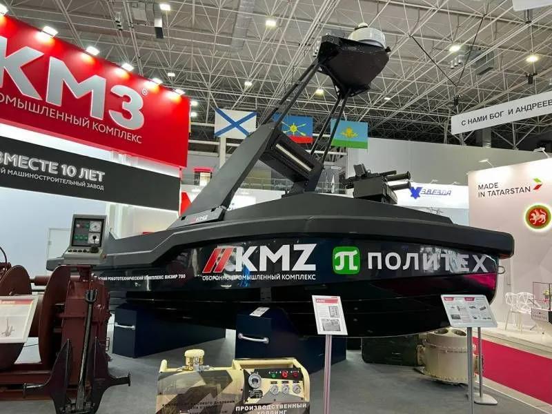 俄国防部正在考虑为俄舰队购买KMZ控股公司开发的近海无人艇的可能性。这是由 KM