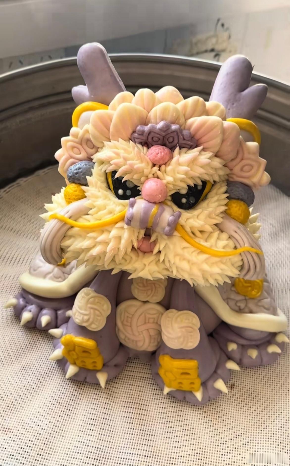 这馒头确实漂亮，大家来夸一夸吧！