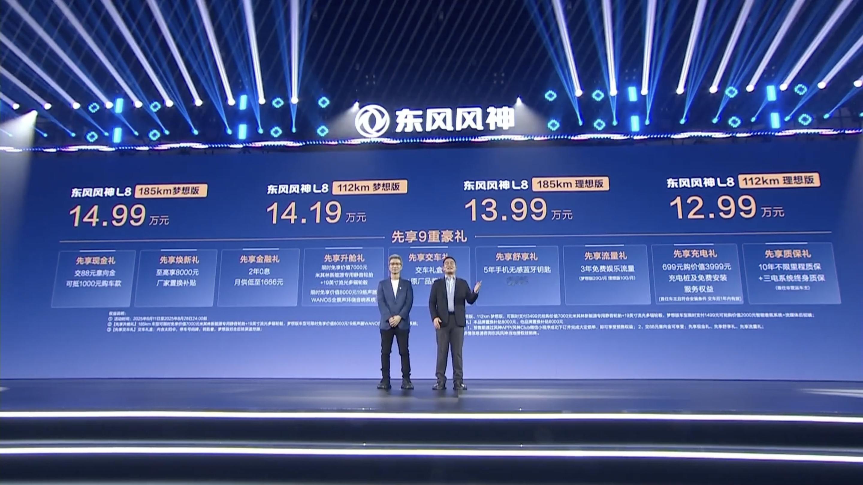 东风风神L8限时预售价12.99万起！十来万“冰箱彩电大沙发”就给配齐了，大家觉