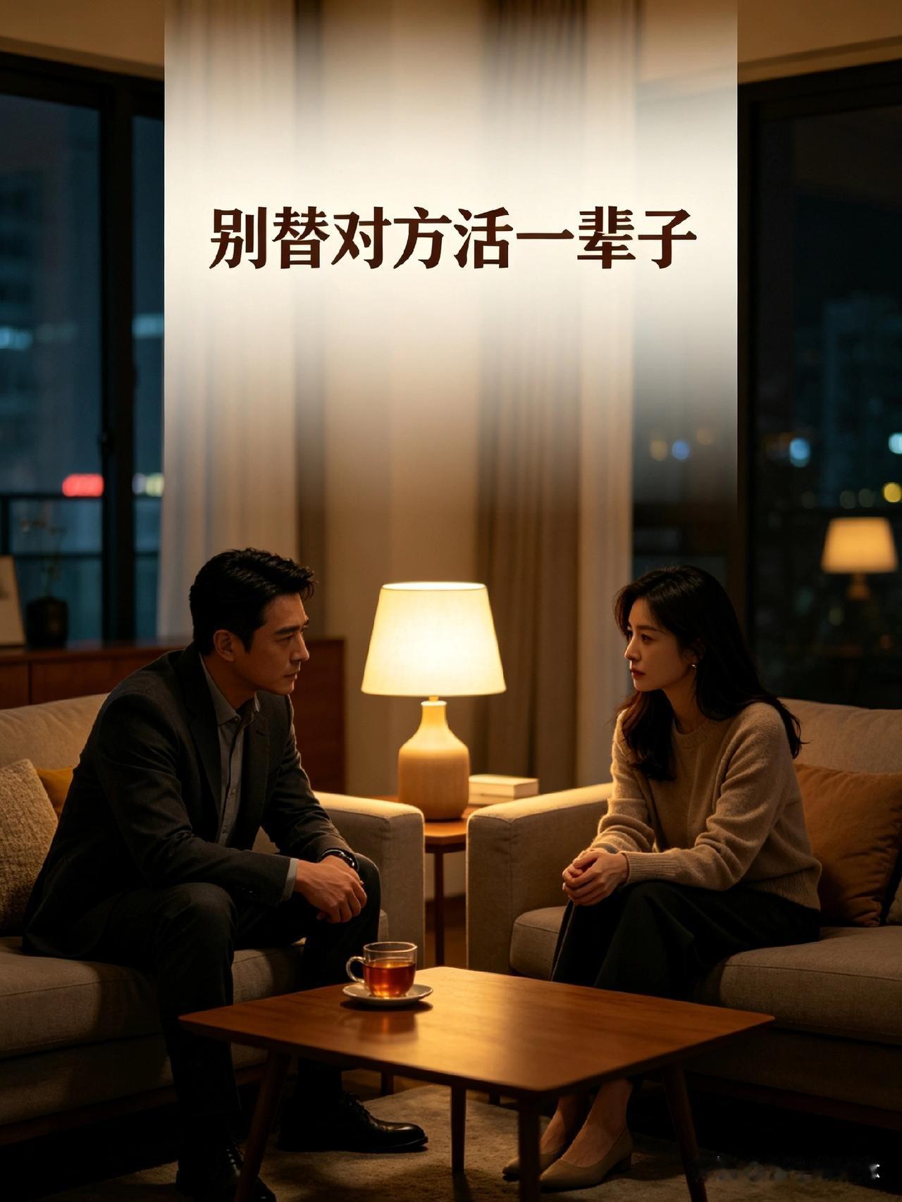 长久的感情里，最忌讳一方包揽所有选择，另一方全盘交出主见。
刚开始彼此都觉得安稳