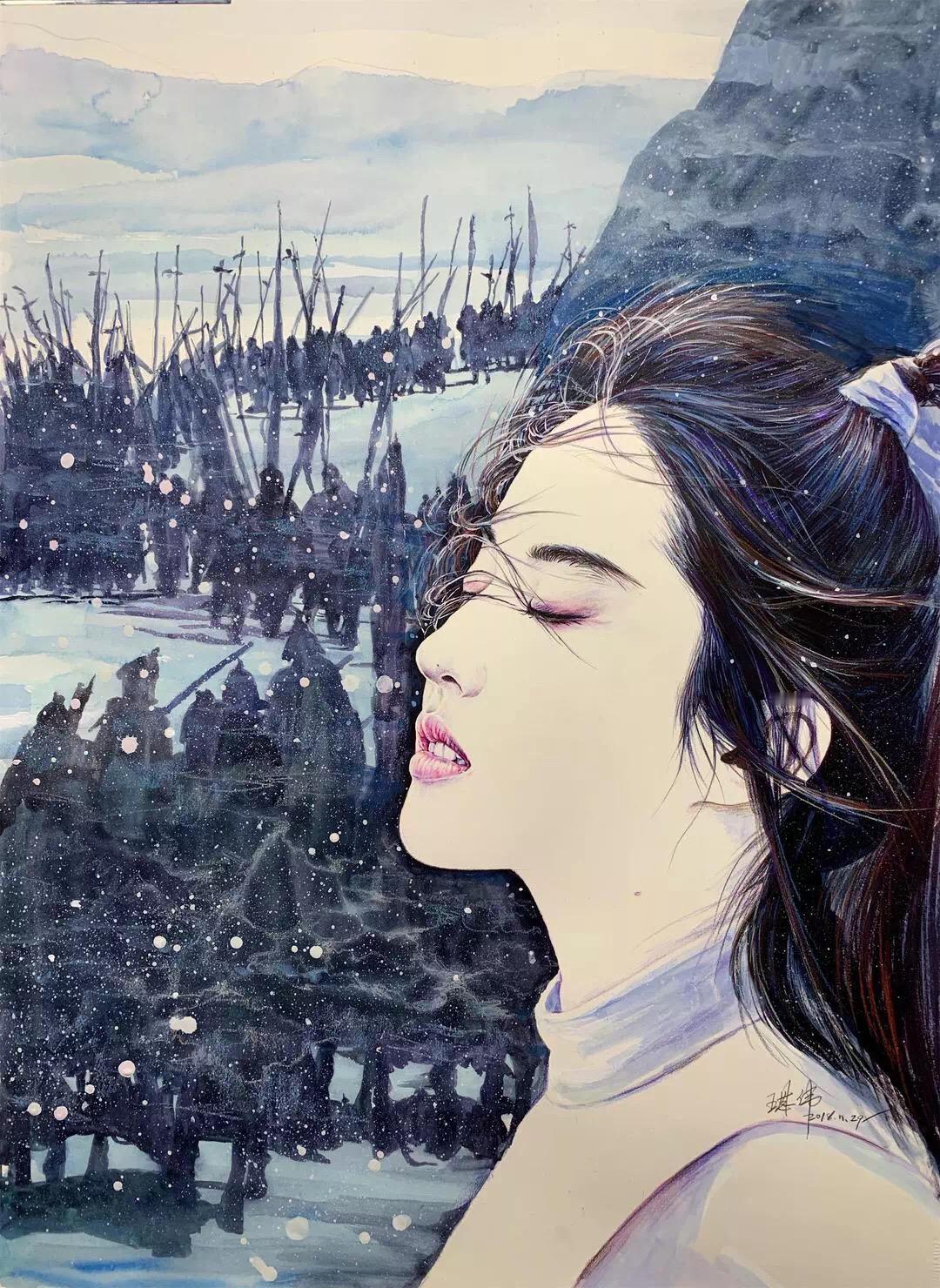#美出高级感 #这也太好看了 #东方美学 #氛围感 #刘亦菲 独一无二